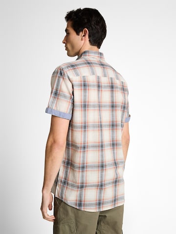 TOM TAILOR Regular fit Button Up Shirt in White