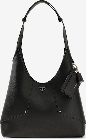 Borsa a spalla 'Darcy' di GUESS in nero: frontale