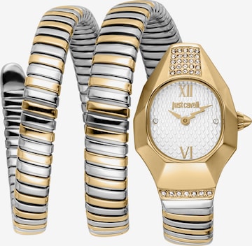 Just Cavalli Time Analoguhr in Gold: Vorderseite