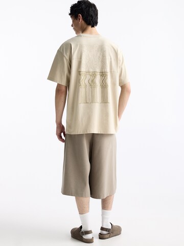Pull&Bear T-Shirt in Beige