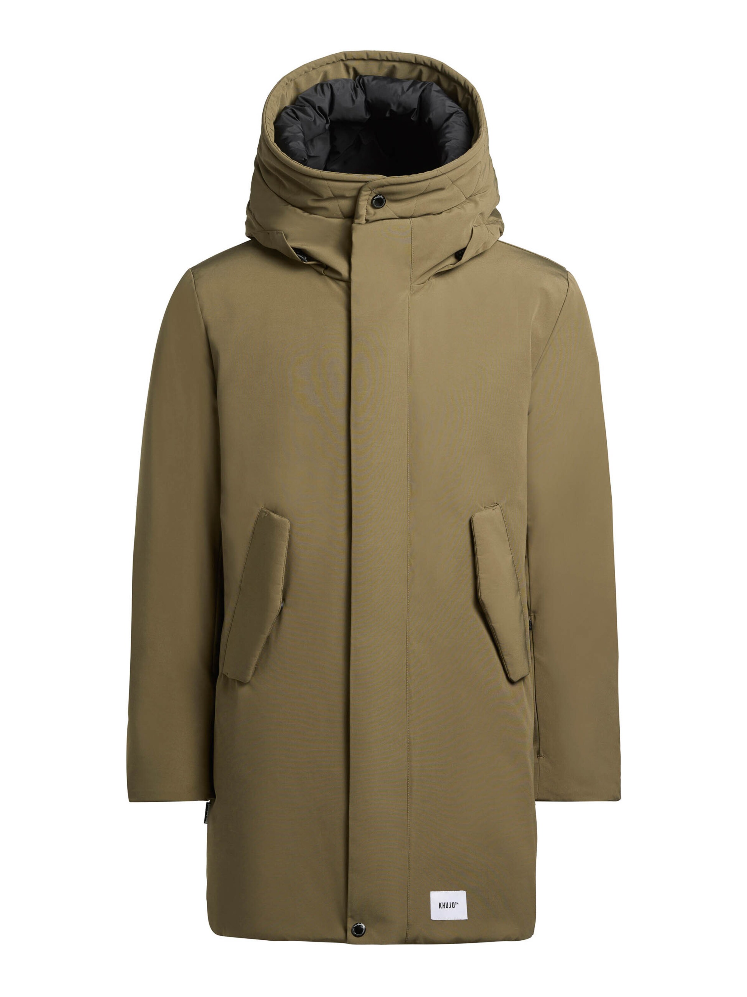 Manteau d’hiver 'Hilo' khujo en vert : devant
