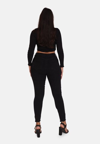 Elara - Skinny Calças de ganga em preto