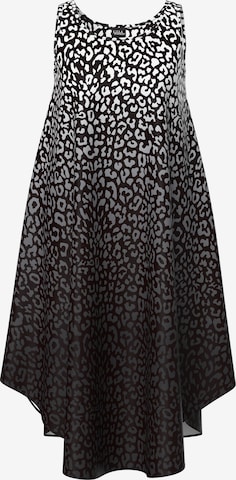 Ulla Popken Dress in Black: front