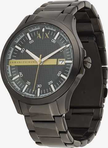 ARMANI EXCHANGE Analoog horloge in Zwart: voorkant