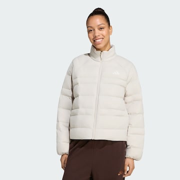 Giacca sportiva 'Essentials' di ADIDAS SPORTSWEAR in beige: frontale