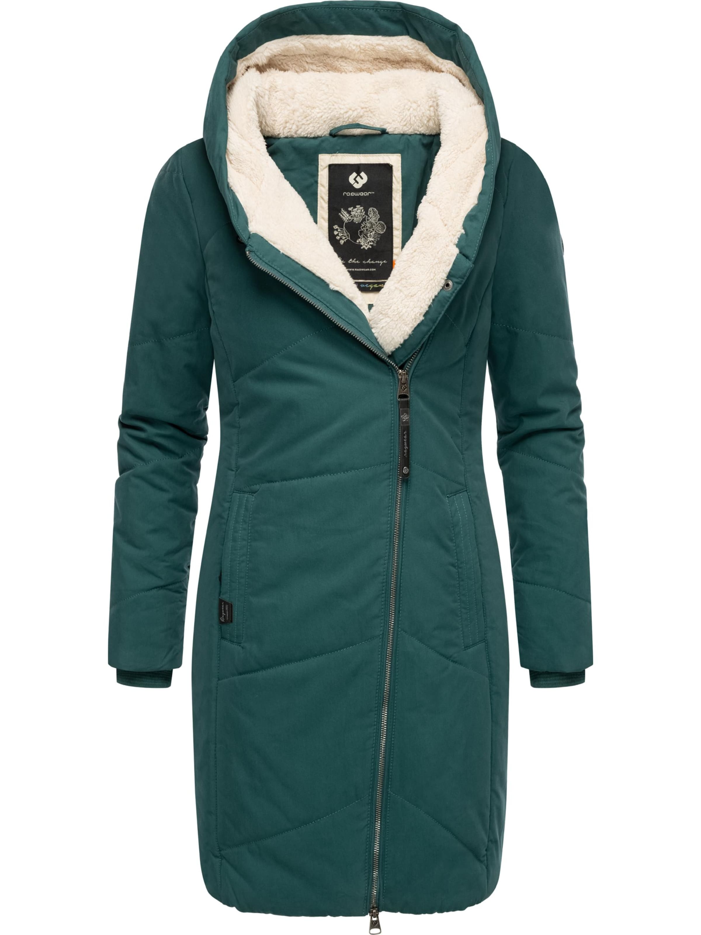 Ragwear Wintermantel &#x27;Gordon&#x27; in Groen: voorkant