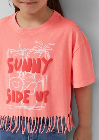 T-Shirt s.Oliver en orange