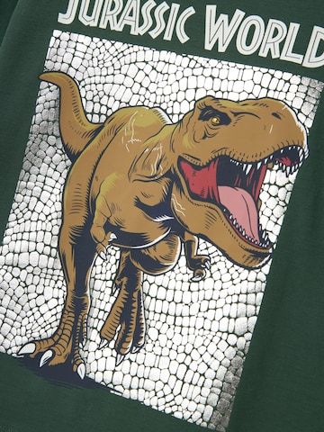 NAME IT Shirt 'NMMJurassic World' in Grün