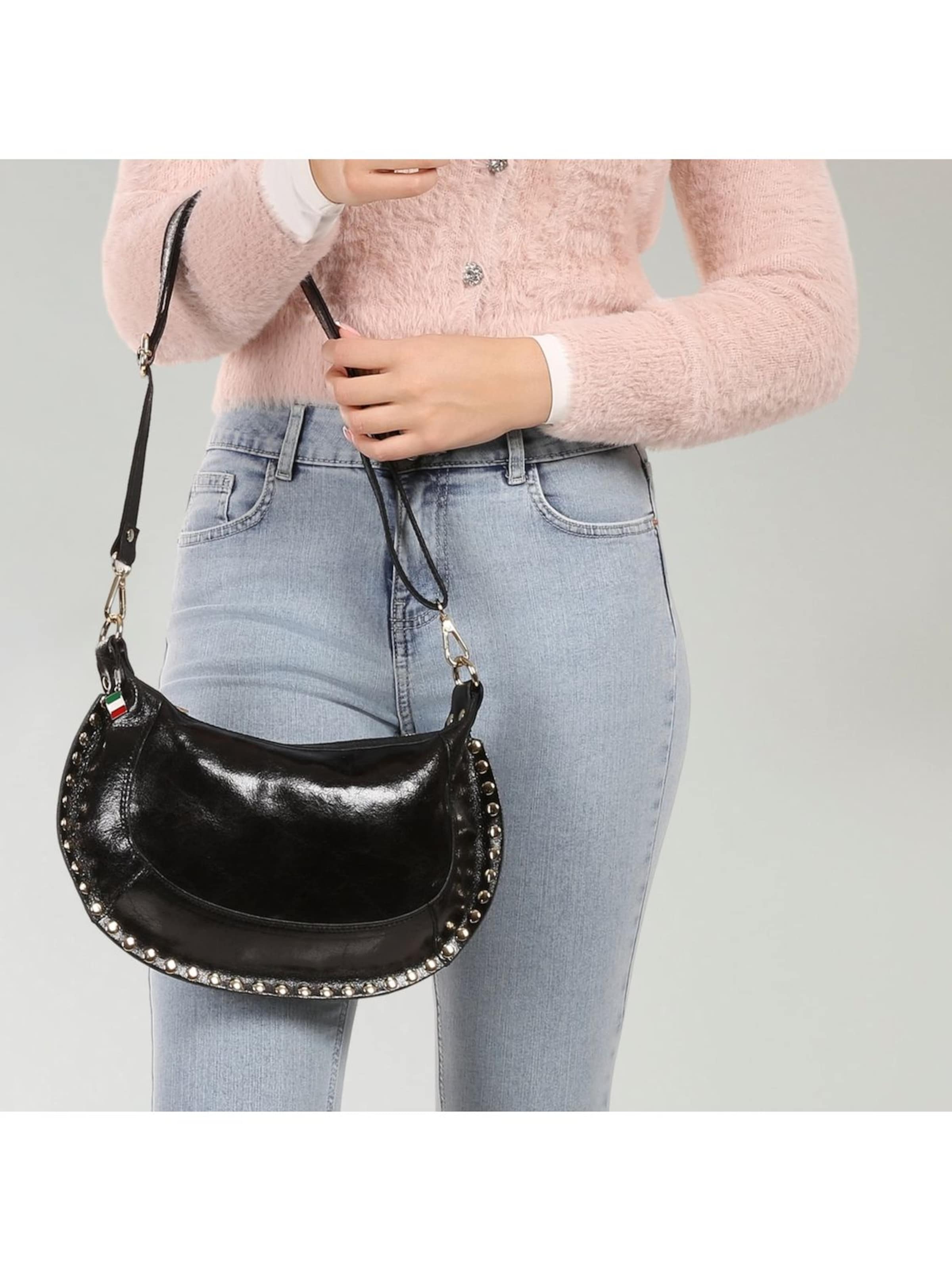 Florence Shoulder Bag in Black