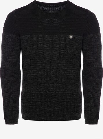 Pull-over CARISMA en noir : devant