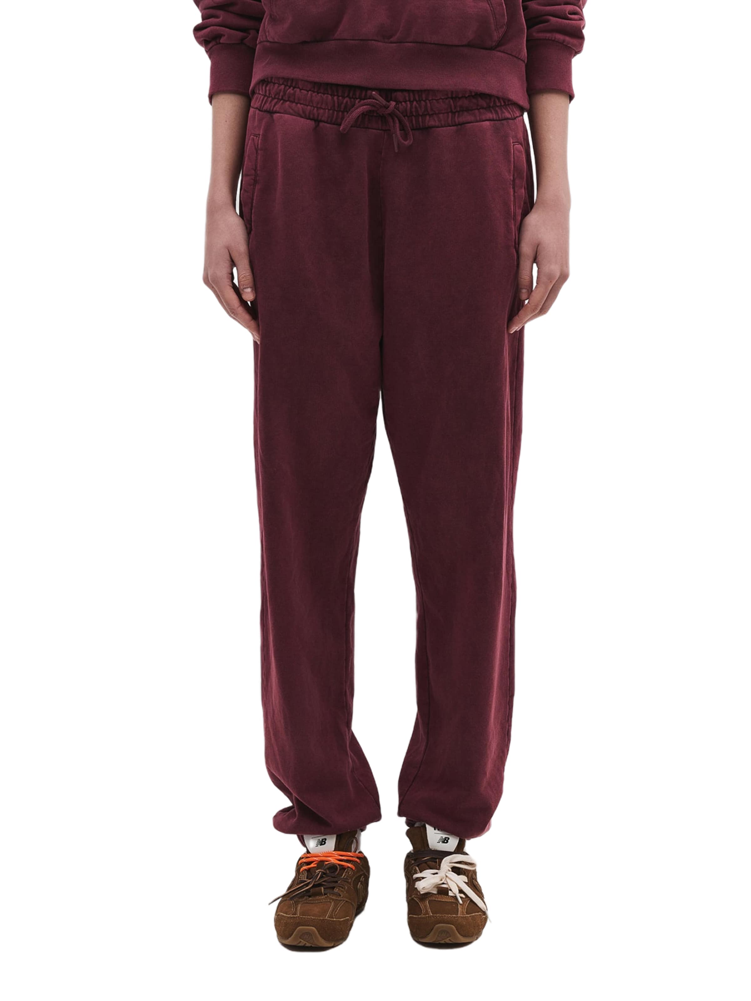 No Matter What Trousers in Red: front