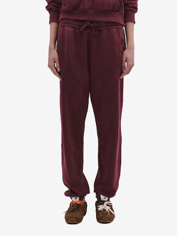 No Matter What Trousers in Red: front