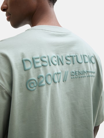 TOM TAILOR DENIM Shirt in Blauw