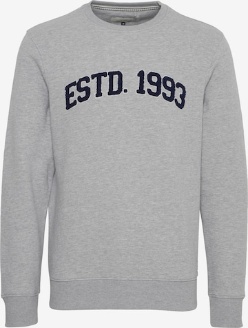 BLEND - Sweatshirt 'Billie' em cinzento: frente
