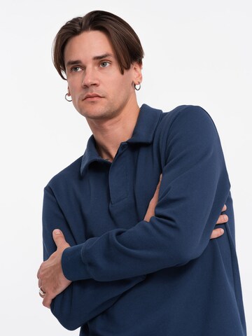 Sweat-shirt 'OM-SSNZ-0149' Ombre en bleu