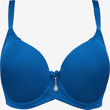 SugarShape T-shirt Bra in Blue: front