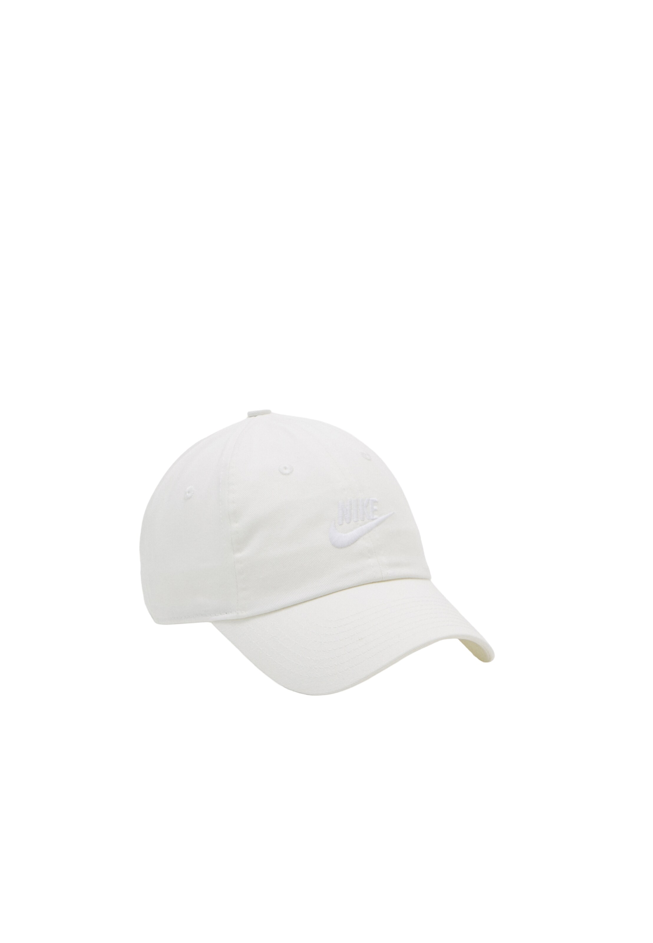 Nike Sportswear Czapka z daszkiem 'Club Futura' w rozmiarze 56-57 w kolorze kość słoniowa / białym, Podgląd produktu