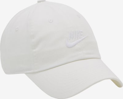 56-57 dydžio Kepurė 'Club Futura' iš Nike Sportswear, spalva – dramblio kaulo / balta, Prekių apžvalga