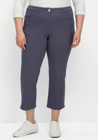SHEEGO Slim fit Pants in Purple: front