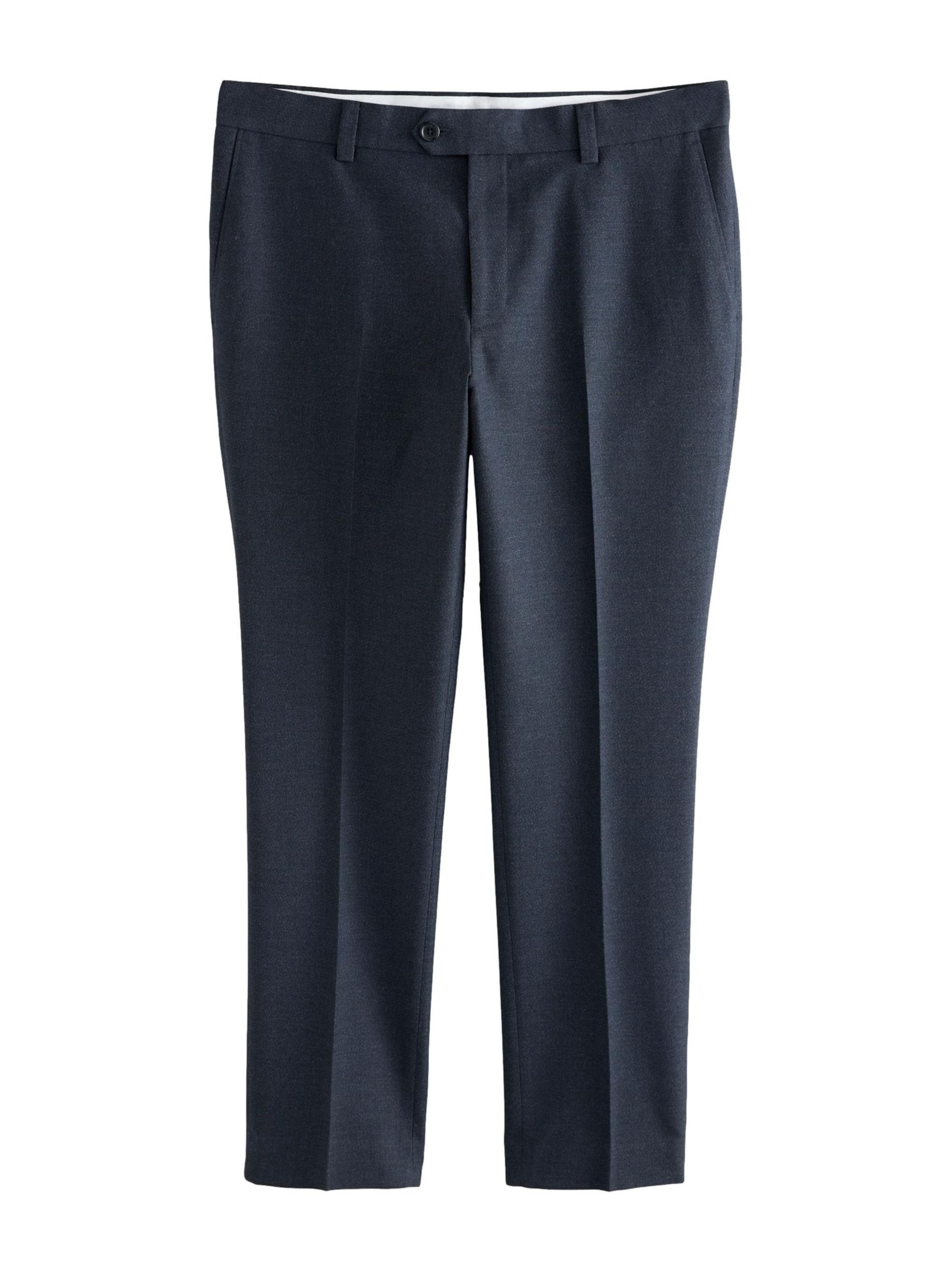 Next Trousers with creases in 60-62/Regular in Navy, Item view