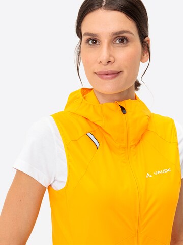 VAUDE Sportbodywarmer 'W Scopi VE' in Geel