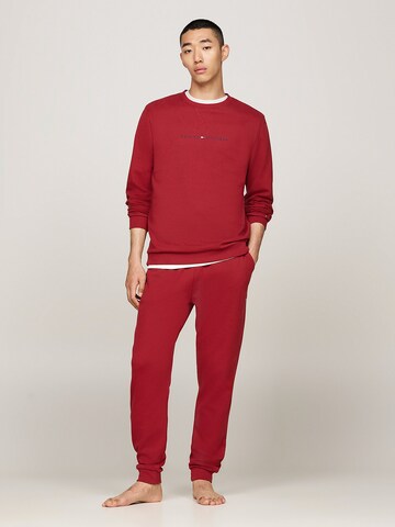 Tommy Hilfiger Underwear Tapered Trousers in Red