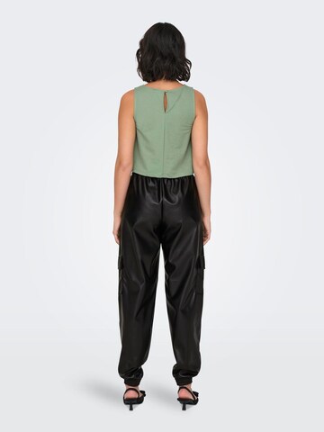 ONLY - Tapered Pantalón cargo 'FADUMA-TANA' en negro