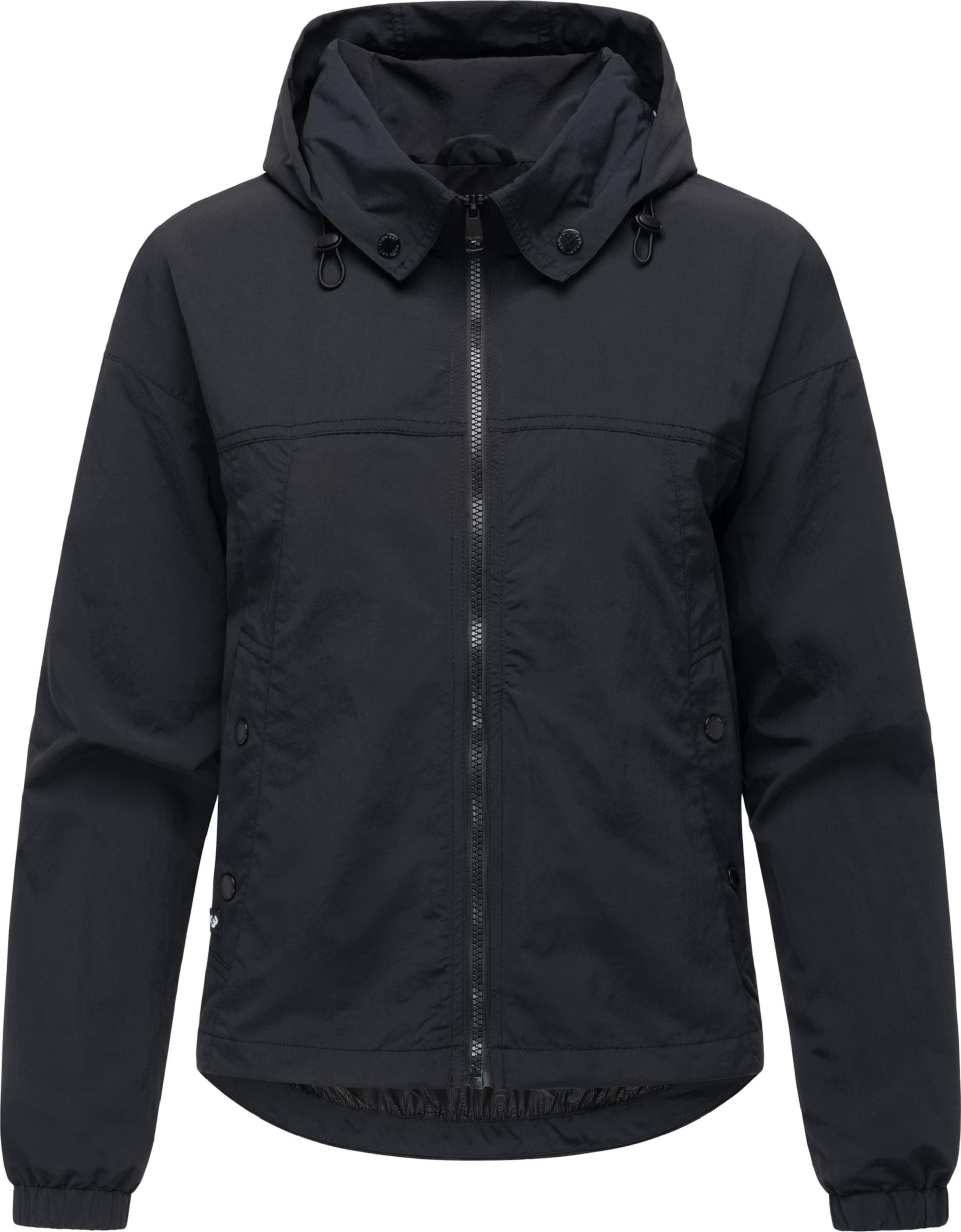 juoda Ragwear Demisezoninė striukė 'Cerys': priekis