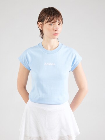 ADIDAS SPORTSWEAR Функциональная футболка 'Essentials' в Синий: спереди