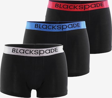 Blackspade Boxer shorts ' Modern Basics ' in Black: front