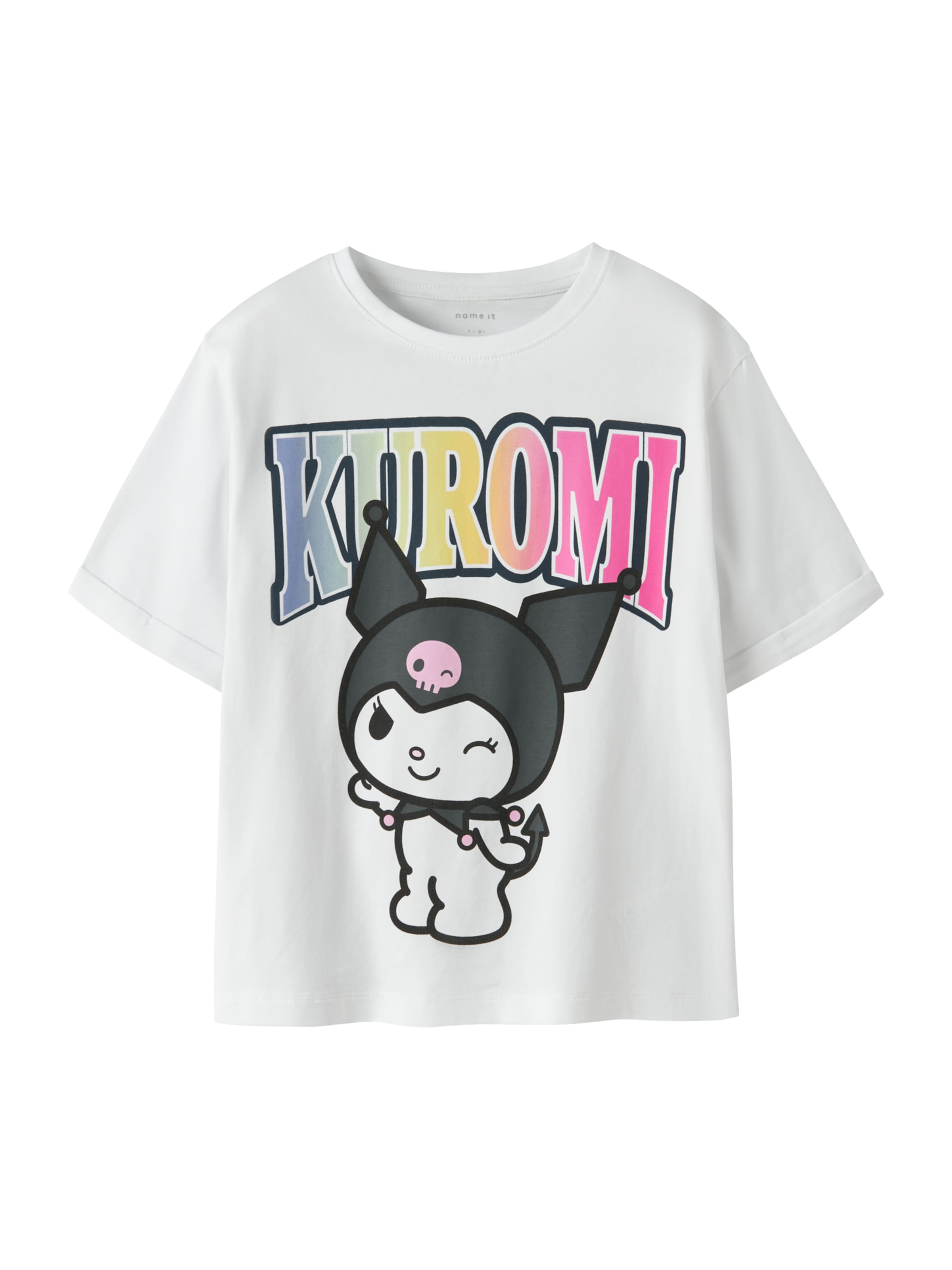 NAME IT Tričko 'NKFFORMA HELLOK' – bílá: přední strana