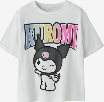 NAME IT T-Shirt 'NKFFORMA HELLOK' in Weiß: Vorderseite