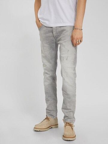 Young Poets Slim fit Jeans 'Morten' in Grey: front