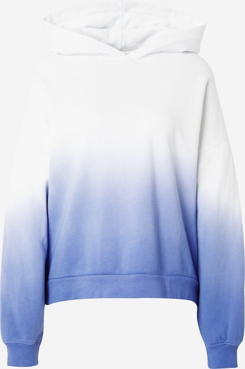 Bluză de molton GAP pe albastru denim / alb, Vizualizare produs