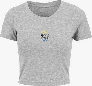 T-shirt 'Spring Break' Merchcode en gris : devant