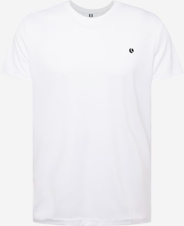 BJÖRN BORG - Camisa funcionais 'ACE' em branco: frente