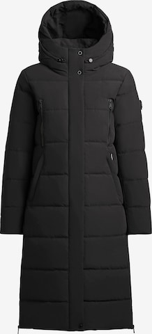 khujo Winter Jacket 'Inda' in Black: front
