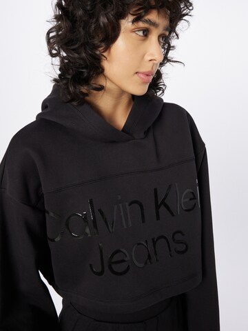 Sweat-shirt Calvin Klein Jeans en noir