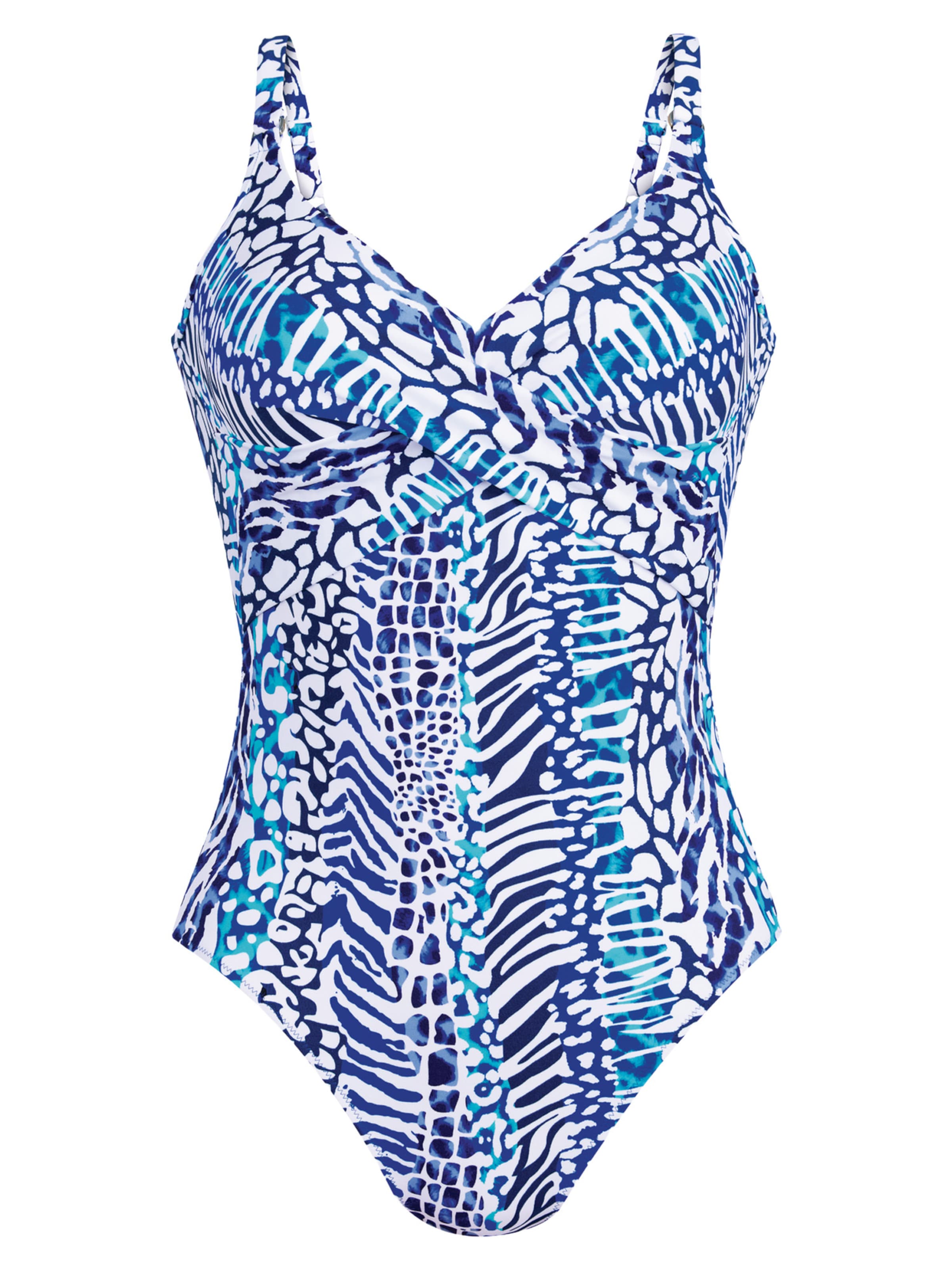 ANITA Badpak 'Ocean Boulevard' in Blauw: voorkant