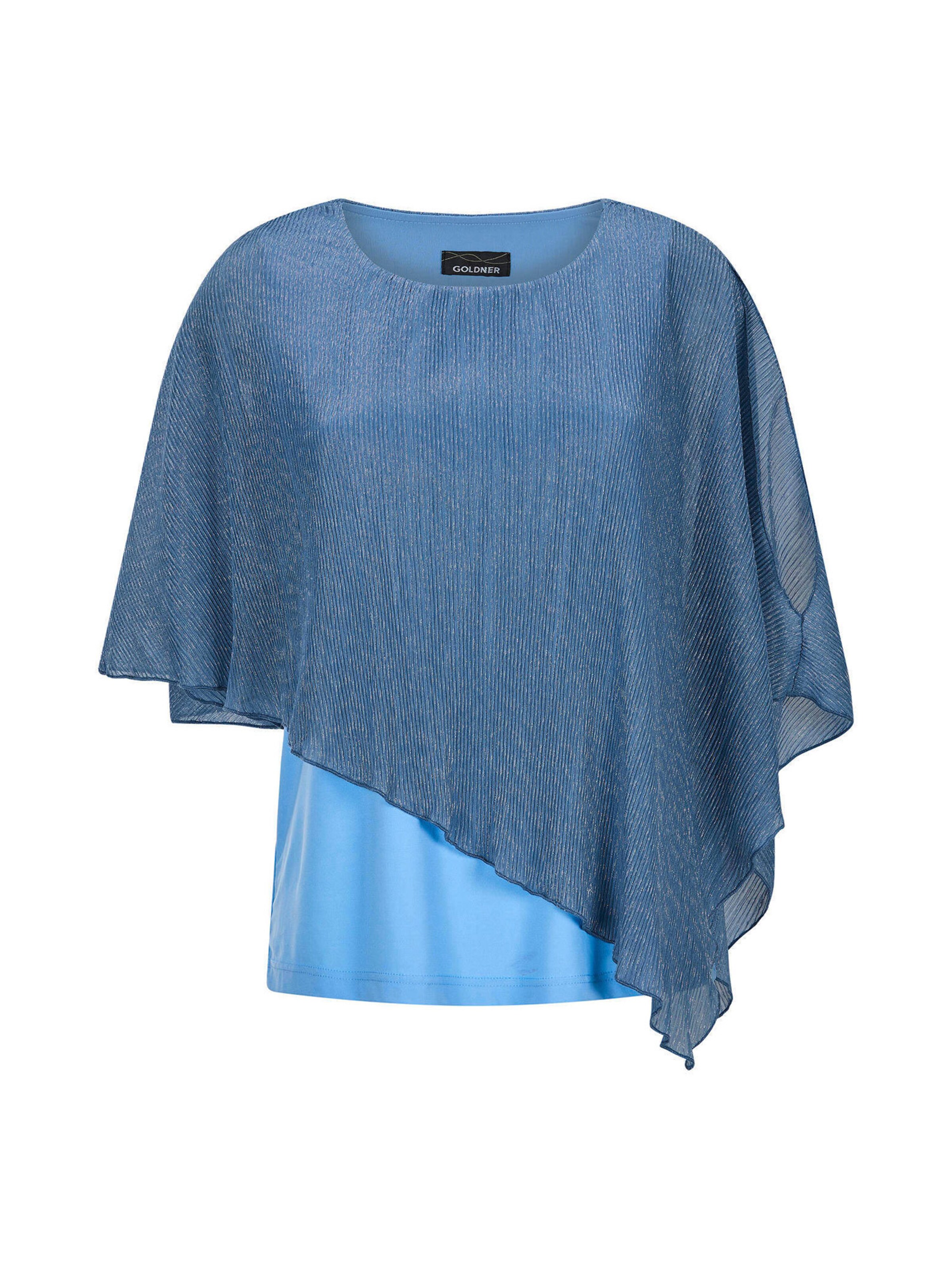 T-shirt Goldner en bleu : devant