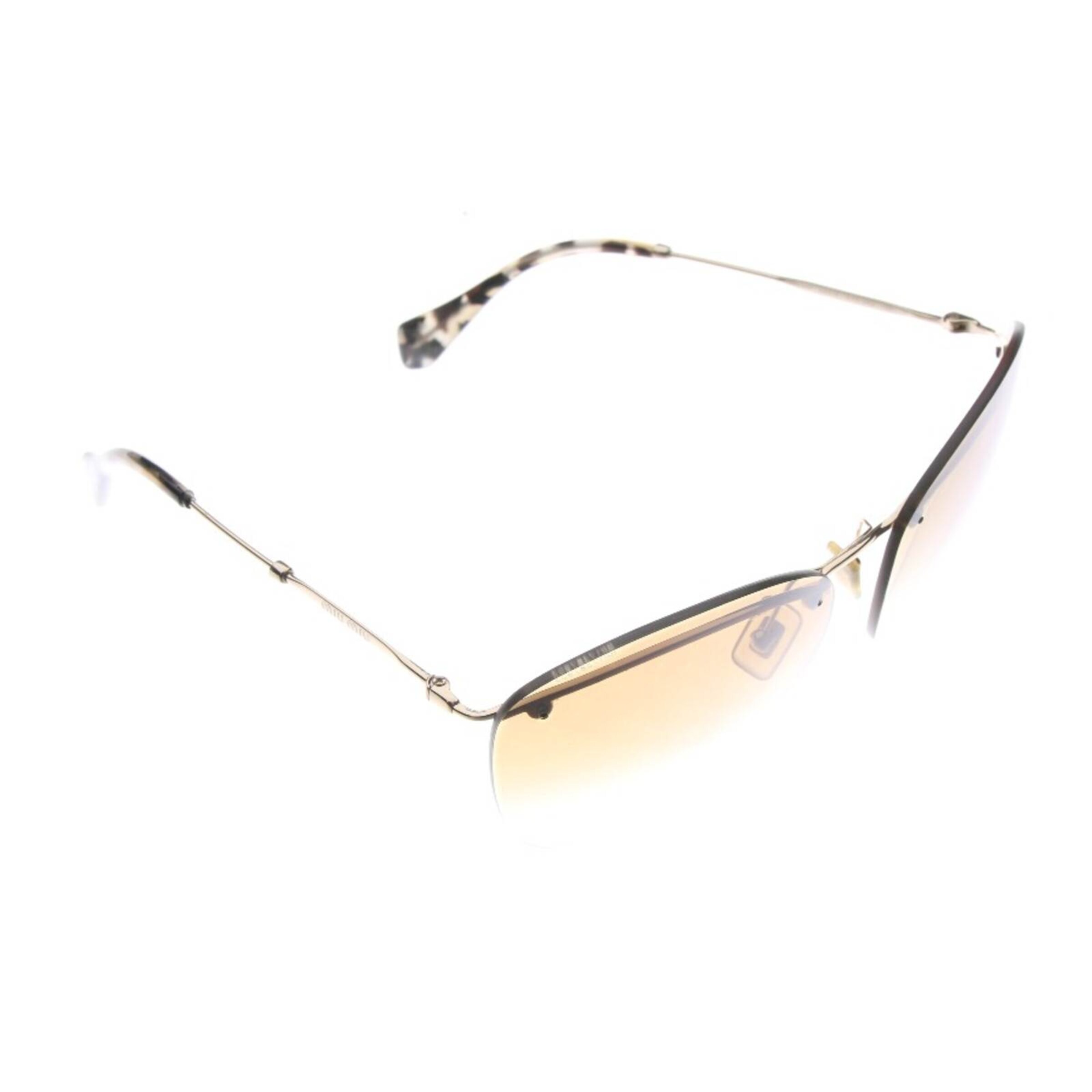 Miu Miu Sunglasses in One size in Silver: front