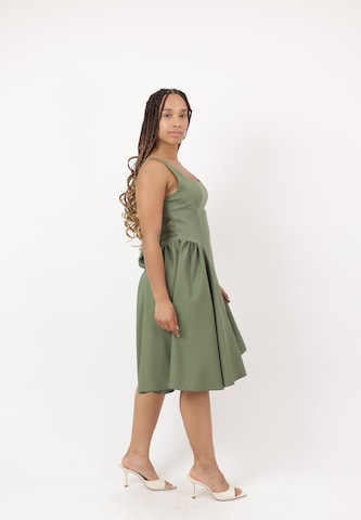 Elara Cocktailjurk in Groen