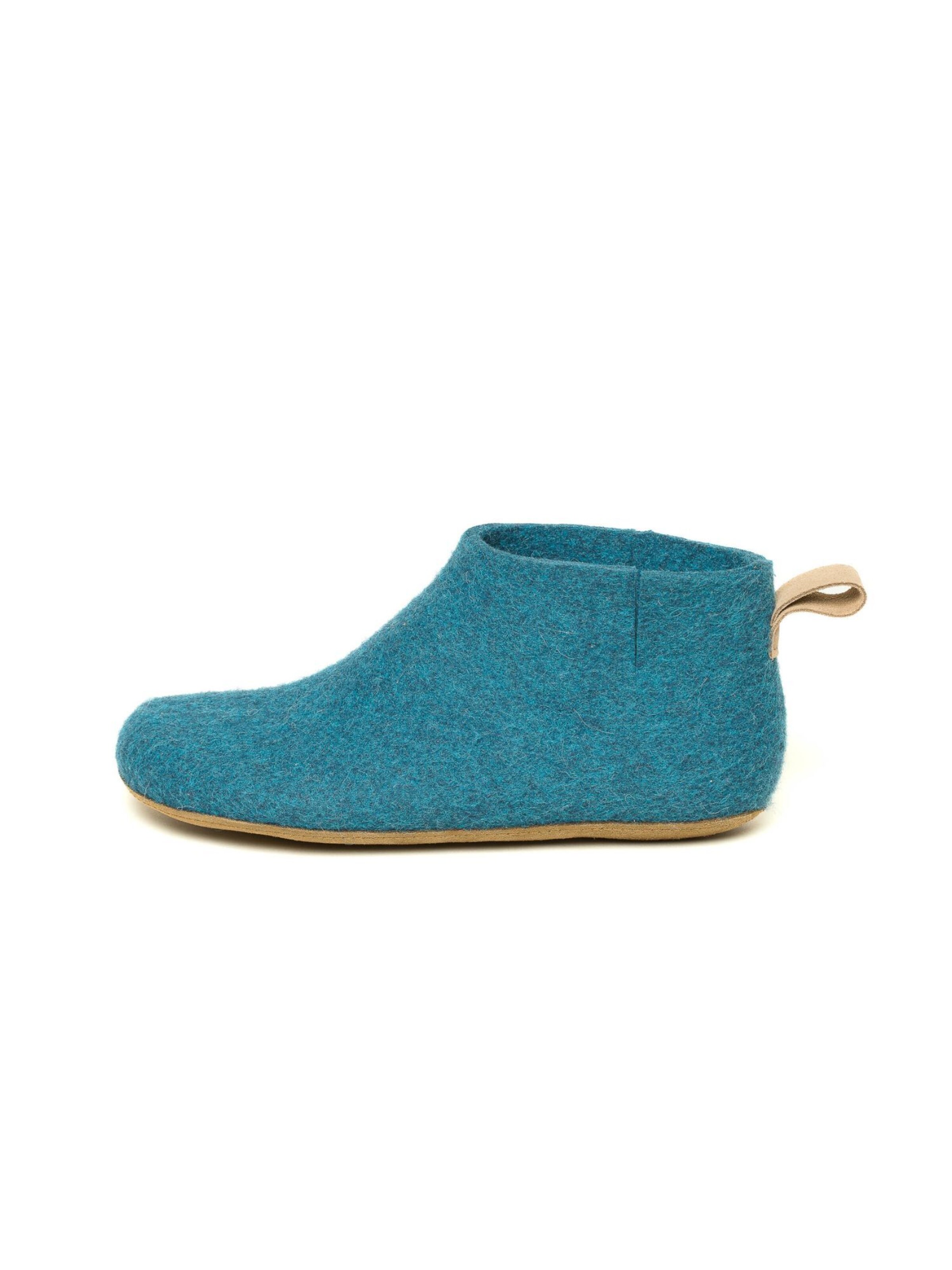 MagicFelt Hausschuh 'Filzstiefel Magicfelt 743'‌‌‌‌‌‌‌ in Blau