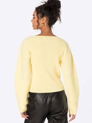 Pull-over Warehouse en jaune