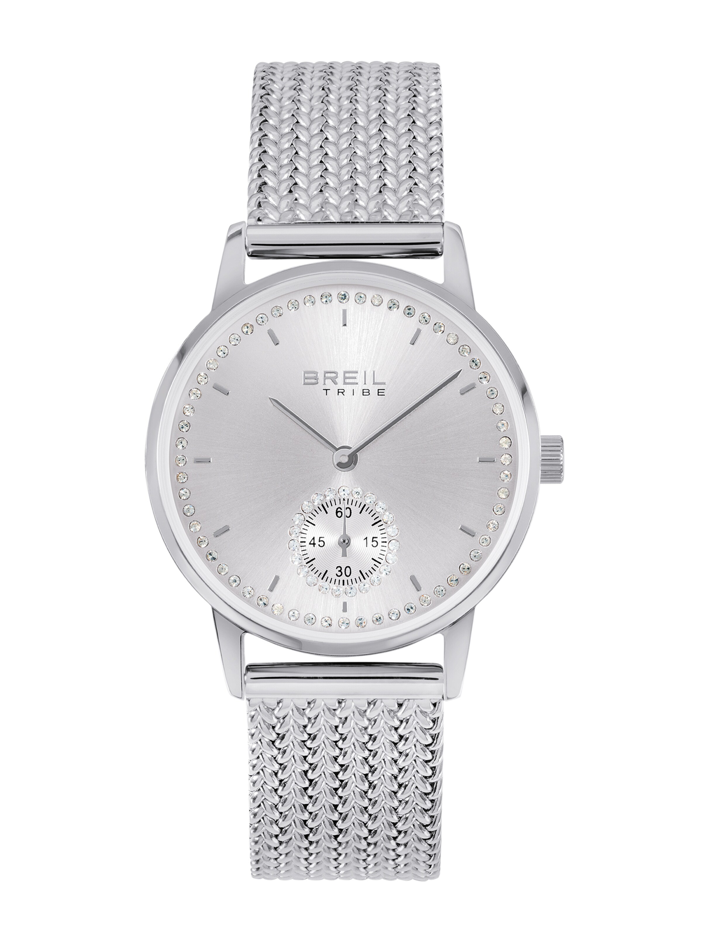 Breil Analog Watch 'DROP' in Silver: front