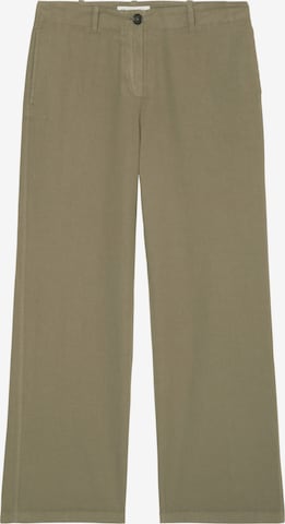 Marc O'Polo Loose fit Pants in Green: front