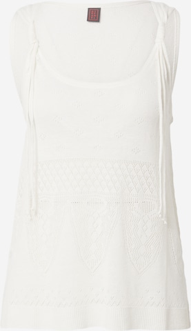 Stefanel Knitted Top in White: front