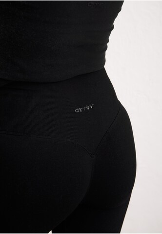 Skinny Pantalon de sport Aim'n en noir