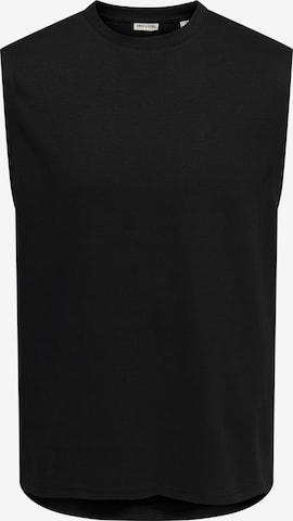 Only & Sons Póló 'ONSCASPIAN' - fekete: elől