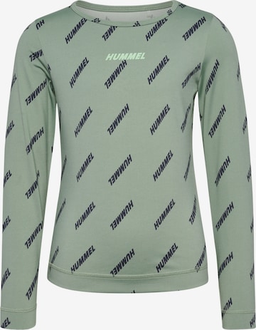 Hummel Funktionsshirt 'Silje' in Grün: Vorderseite